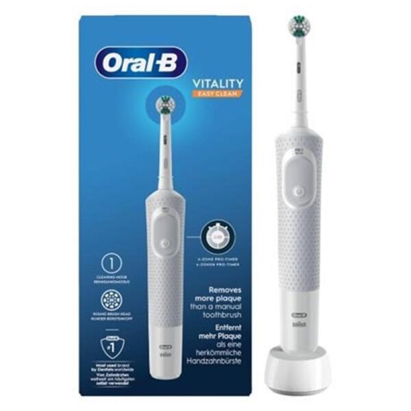 *Cepillo dental electrico braun oral b vitality 100 easy clean blanco