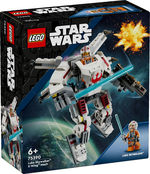 *Lego star wars meca ala - x de luke skywalker