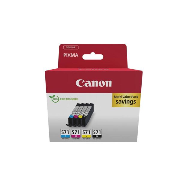 *Cartucho tinta canon cli - 571 cian - magenta - amarillo - negro