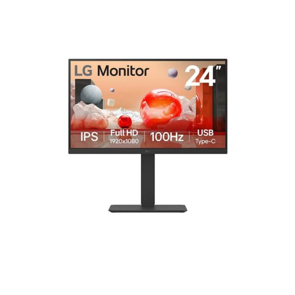 *Monitor led ips lg 24ba650 23.8 pulgadas 1920 x 1080 5ms hdmi displayport usb - c altavoces reg. altura