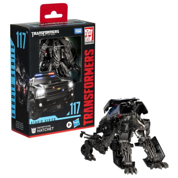 *Figura hasbro transformers deception hatchet studio series el lado oscuro de la luna