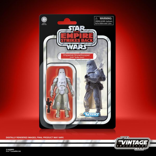 *Figura hasbro star wars the empire strikes back imperial snowtrooper holth battle gear