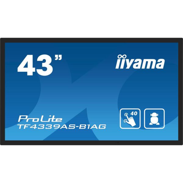 *Tv iiyama led 4k uhd - prolite tf4339as - b1ag - android smart tv