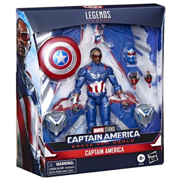 *Figura hasbro legends series captain america brave new world