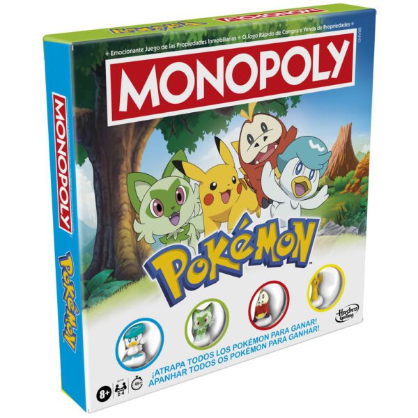 *Juego de mesa monopoly pokemon