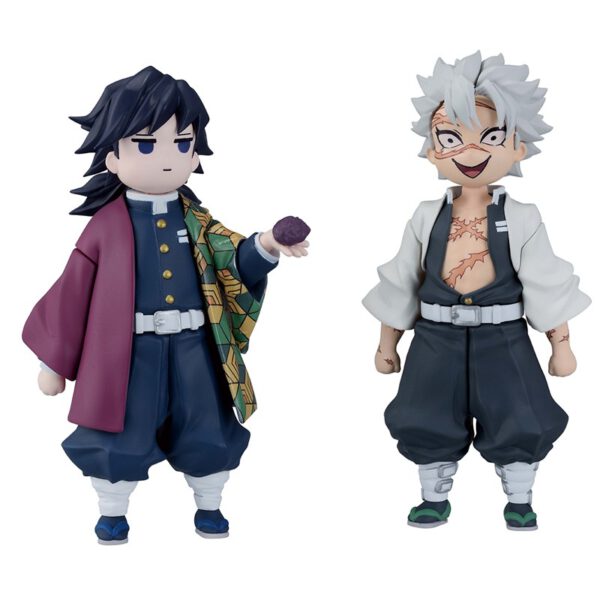 *Figura ichibansho demon slayer kimetsu no yaiba giyu tomioka y sanemi shinazugawa