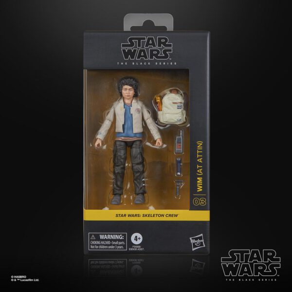 *Figura hasbro star wars the black series skeleton crew wim at attin