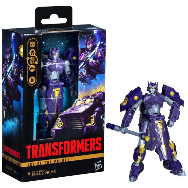 *Figura hasbro transformers age of the primes the thirteen solus prime