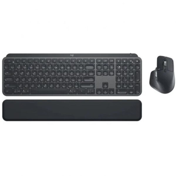 *Teclado + raton logitech mx keys s combo inalambrico grafito español