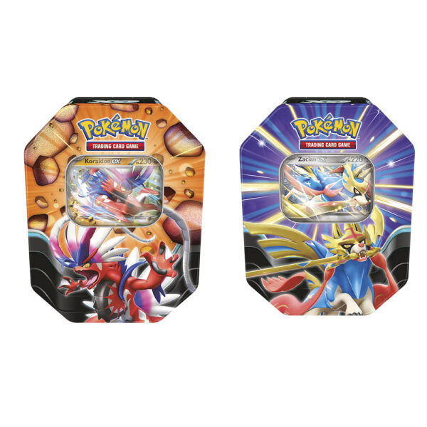 *Juego de cartas pokemon tcg summer ex tin 1 unidad aleatoria español