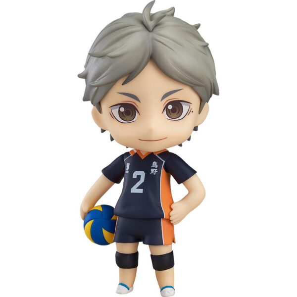 *Figura good smile company nendoroid haikyu!! koshi sugawara 10 cm