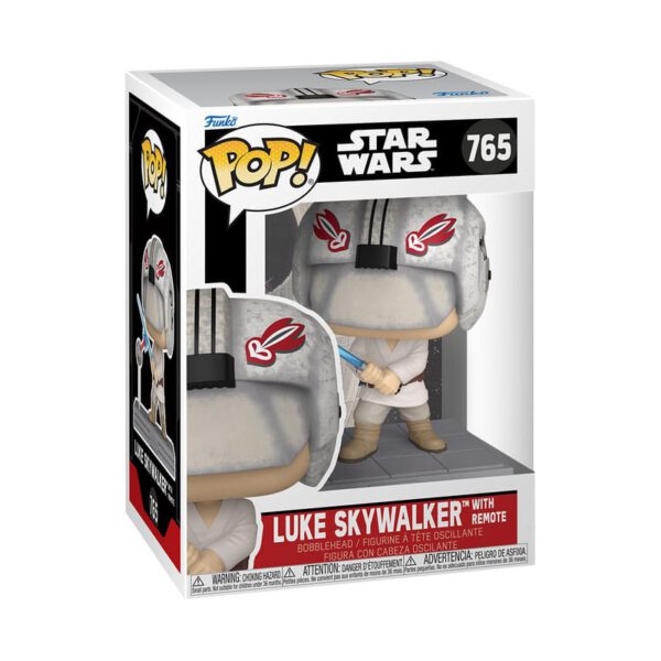 *Funko pop star wars luke skywalker with remote