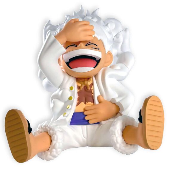 *Figura hucha plastoy one piece luffy gear 5 15 cm