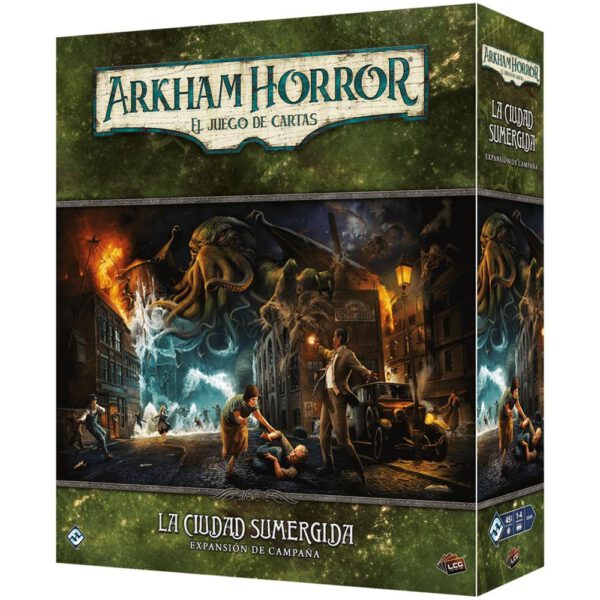 *Juego de mesa arkham horrir la ciudad sumergida exp. campaña