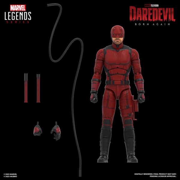 *Figura hasbro marvel legends series daredevil: born again