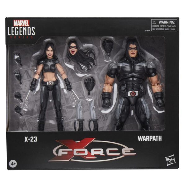*Figura hasbro marvel legends series x foce x - 23 & warpath