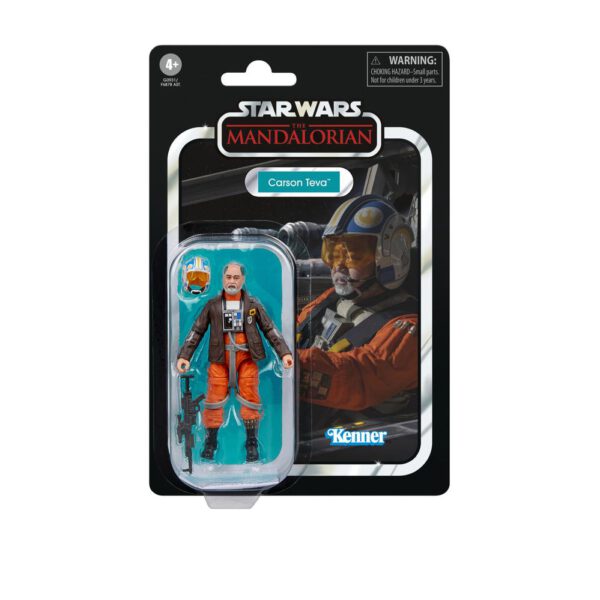 *Figura hasbro star wars the mandalorian carson teva
