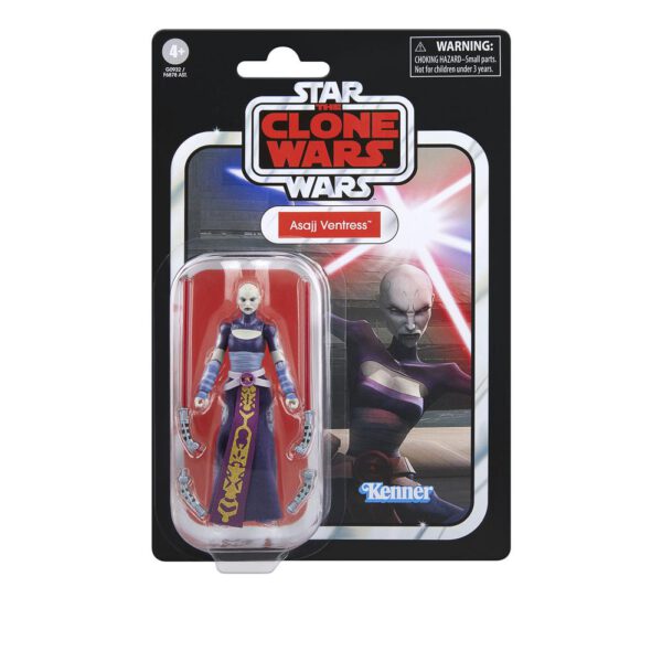 *Figura hasbro star wars the clone wars asajj ventress