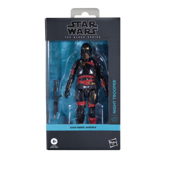 *Figura hasbro star wars the black series ahsoka night trooper