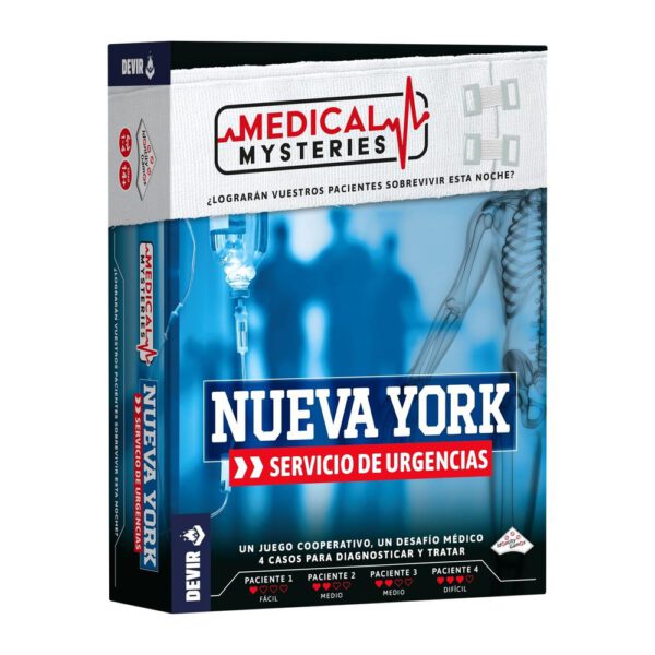 *Juego de mesa medical mysteries new york