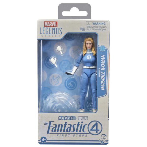 *Figura hasbro marvel legends series los 4 fantasticos: primeros pasos mujer invisible