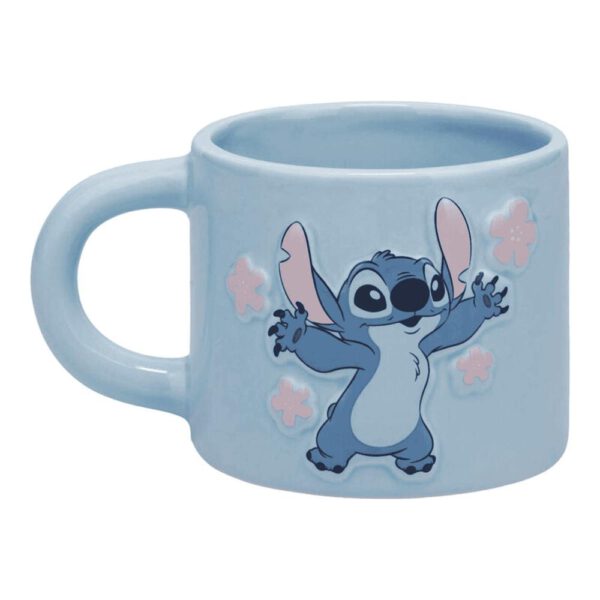 *Taza paladone disney stitch con punto en relieve