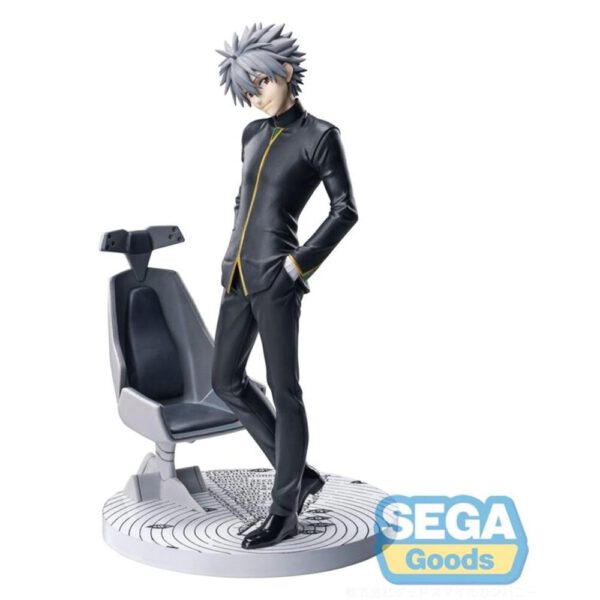 *Figura sega goods luminasta evangelion 3.0 + 1.0 thrice upon a time kaworu nagisa commander suit ver. 2 20cm