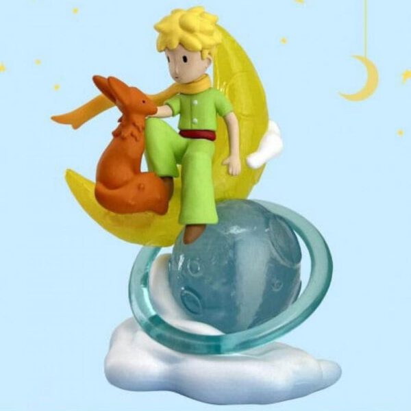 *Figura playstoy el principito & el zorro en la luna 8.3cm