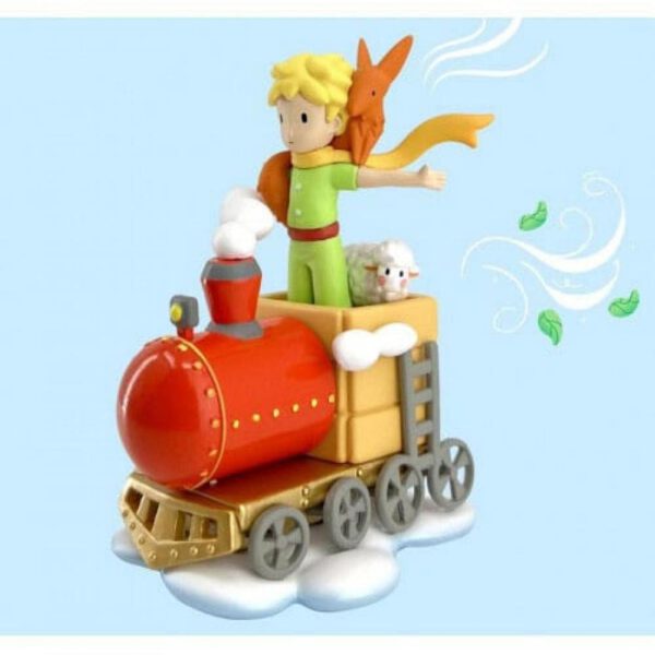 *Figura playstoy el principito & sus amigos en el tren 8.2cm