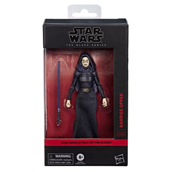 *Figura hasbro star wars the black series attack of the clones barriss offee