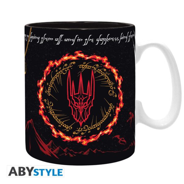*Taza abystyle el señor de los anillos sauron 460ml