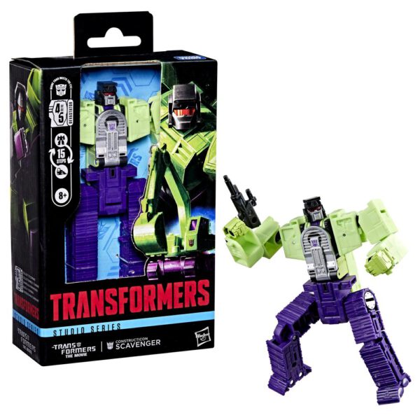 *Figura hasbro transformers studio series scavenger