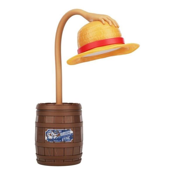 *Luz articulable de sombrero de paja one piece