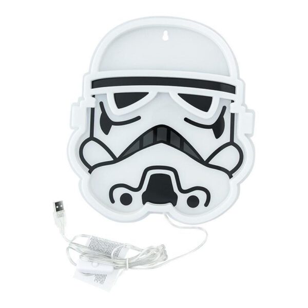 *Luz neon pared paladone star wars stormtrooper
