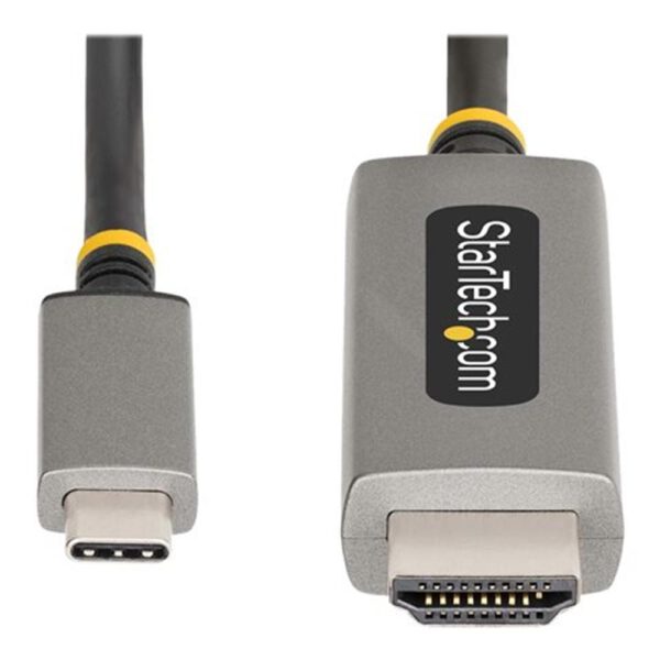 *Cable usb tipo c a hdmi startech 2m -  macho - macho -  gris