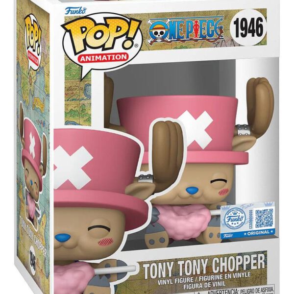 *Funko pop one piece tony tony chopper with cotton candy exclusive