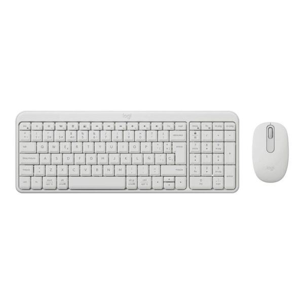 *Teclado + mouse logitech mk250 inalambrico blanco