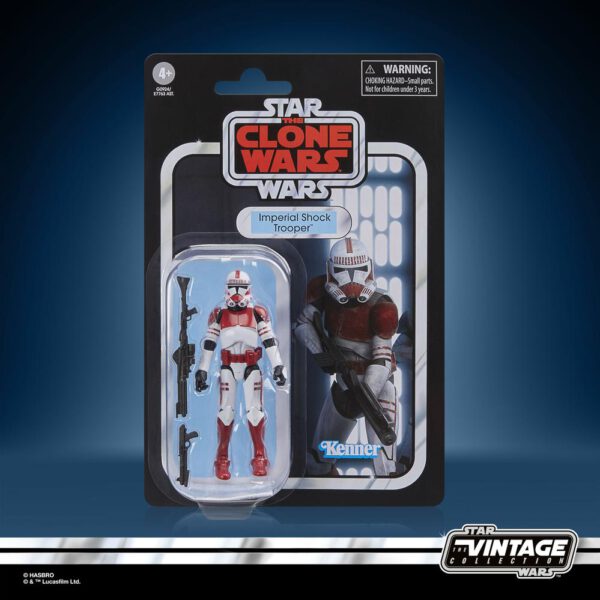 *Figura hasbro star wars the clone wars imperial shock trooper