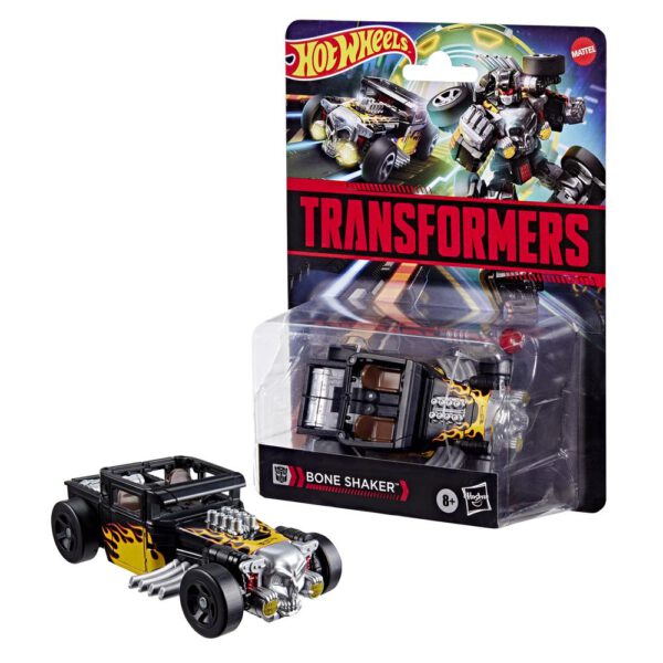 *Coche hot wheels transformers bone shaker