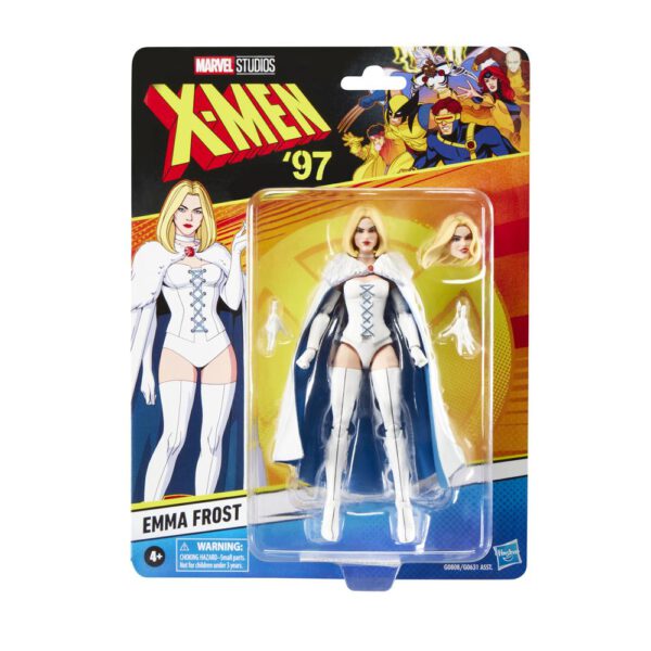 *Figura hasbro marvel x - men '97 emma frost