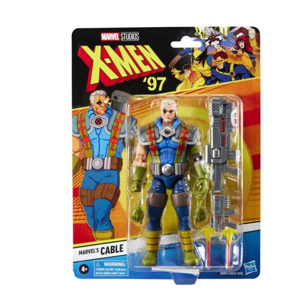 *Figura hasbro marvel x - men '97 marvels cable