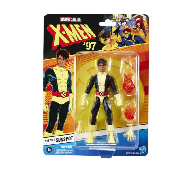 *Figura hasbro marvel x - men '97 marvel's sunspot