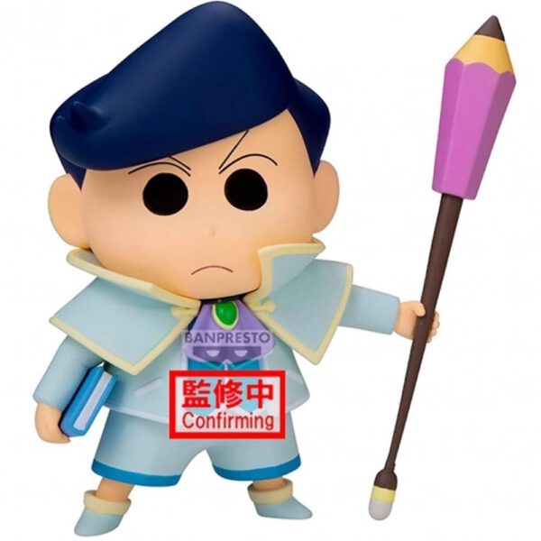 *Figura banpresto crayon shinchan the movie super hot! the spicy kasukabe dancers kasukabe boueitai kazama - kun 11cm