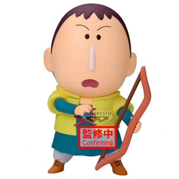 *Figura banpresto crayon shinchan the movie super hot! the spicy kasukabe dancers kasukabe boueitai bo - chan 11cm