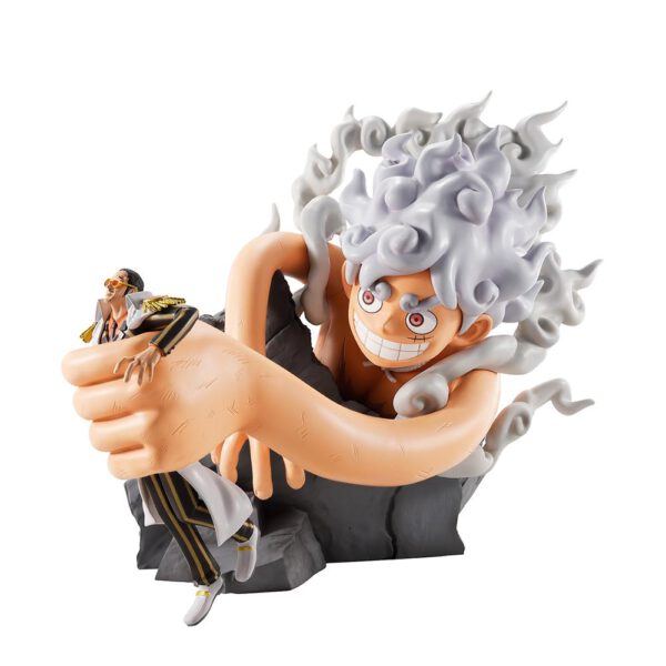 *Figura bandai ichibansho one piece revible moment monkey d. luffy gear 5 vs borsalino burst enrgy