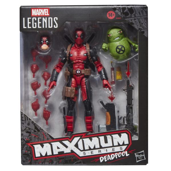 *Figura hasbro marvel legends maximum series deadpool