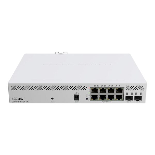 *Switch mikrotik css610 - 8p - 2s+in 10 puertos