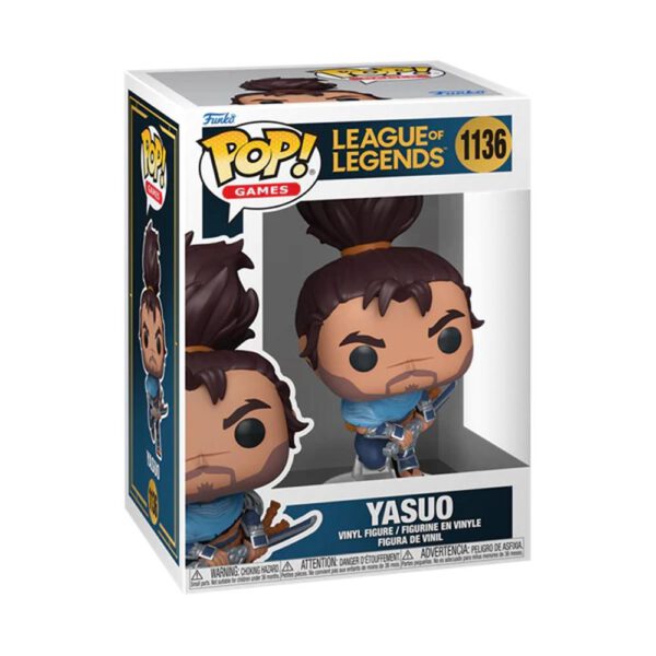 *Funko pop games league of legends yasuo
