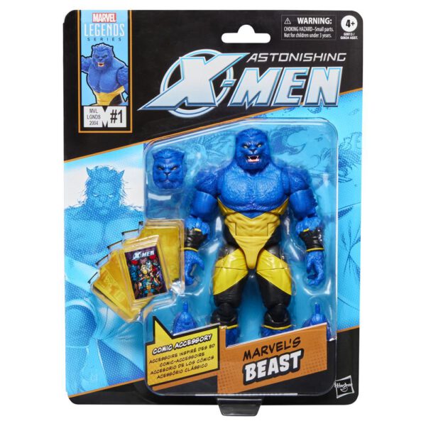 *Figura hasbro marvel legends series astonishing x - men marvel's beast