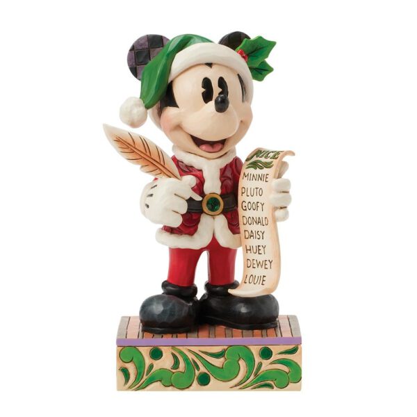 *Figura enesco disney papá noel mickey